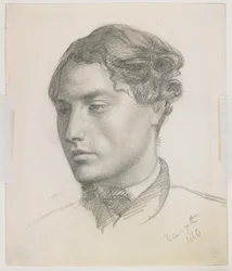 Portret van een Jonge Man, 1860